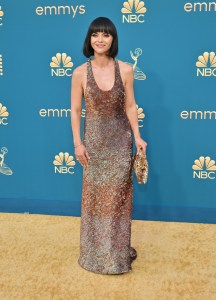 Christina Ricci in Fendi Couture on the 2022 Emmy Awards red carpet.