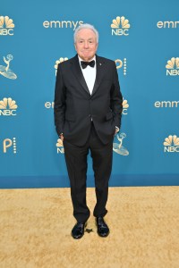 Lorne Michaels on the 2022 Emmy Awards red carpet.