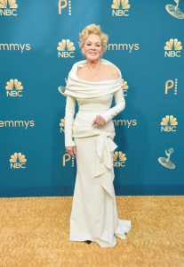 Jean Smart on the 2022 Emmy Awards red carpet.