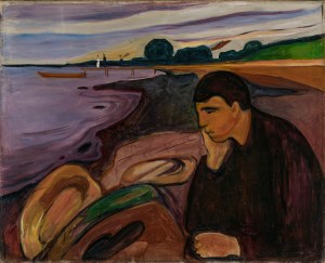 "Melancholy," by Edvard Munch.