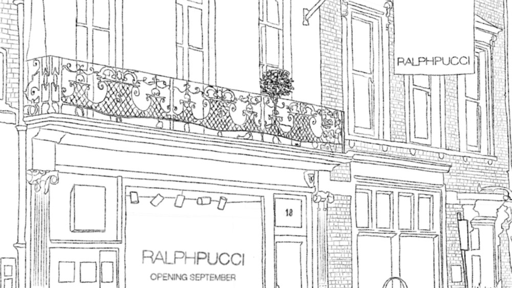 The Ralph Pucci International pop up site in London.