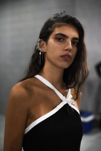 Backstage at MSGM RTW Spring 2023