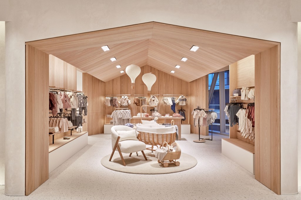 A Futuristic Zara Opens at Battersea Power Station in London
