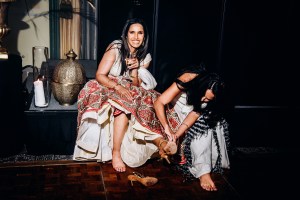 Padma Lakshmi and Sarita Choudhury
