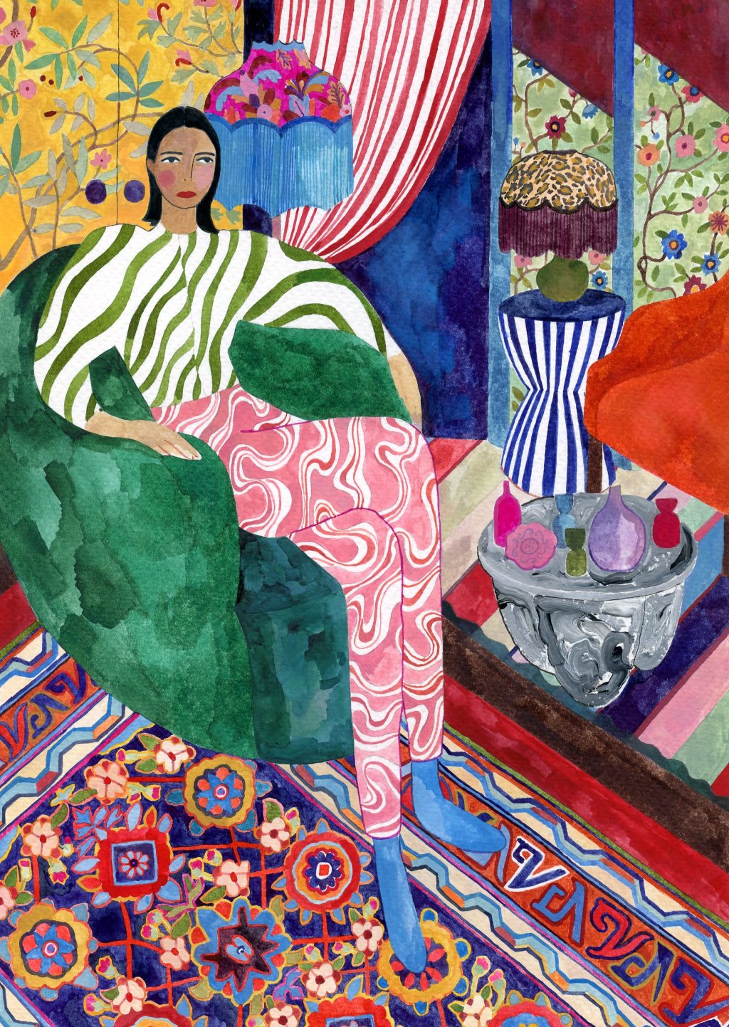 From Fashion Illustration to Fashion Portraiture: One Artist’s Journey