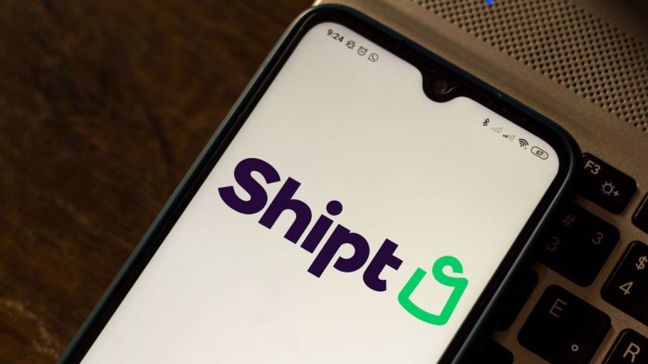Shipt logo on cell phone