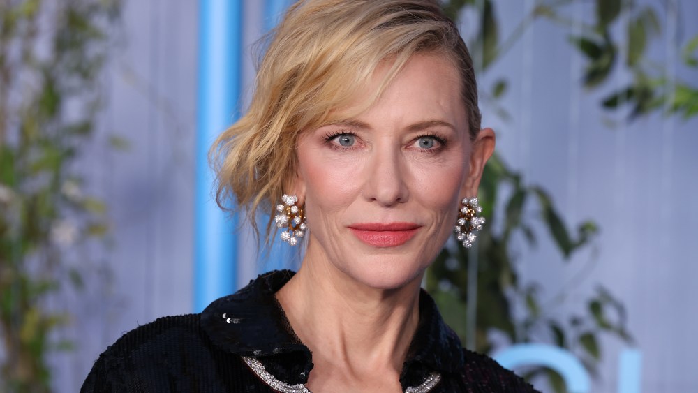 Cate Blanchett attends the CNMI Sustainable Fashion Awards 2022 pink carpet during the Milan Fashion Week Womenswear Spring/Summer 2023 on September 25, 2022 in Milan, Italy. (Photo by Stefania D'Alessandro/WireImage)