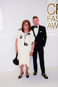 Fern Mallis and Douglas Hand