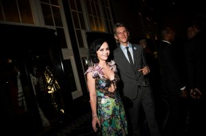 Christina Ricci and Mark Hampton attends the CFDA Fashion Awards at Casa Cipriani on November 07, 2022 in New York City.