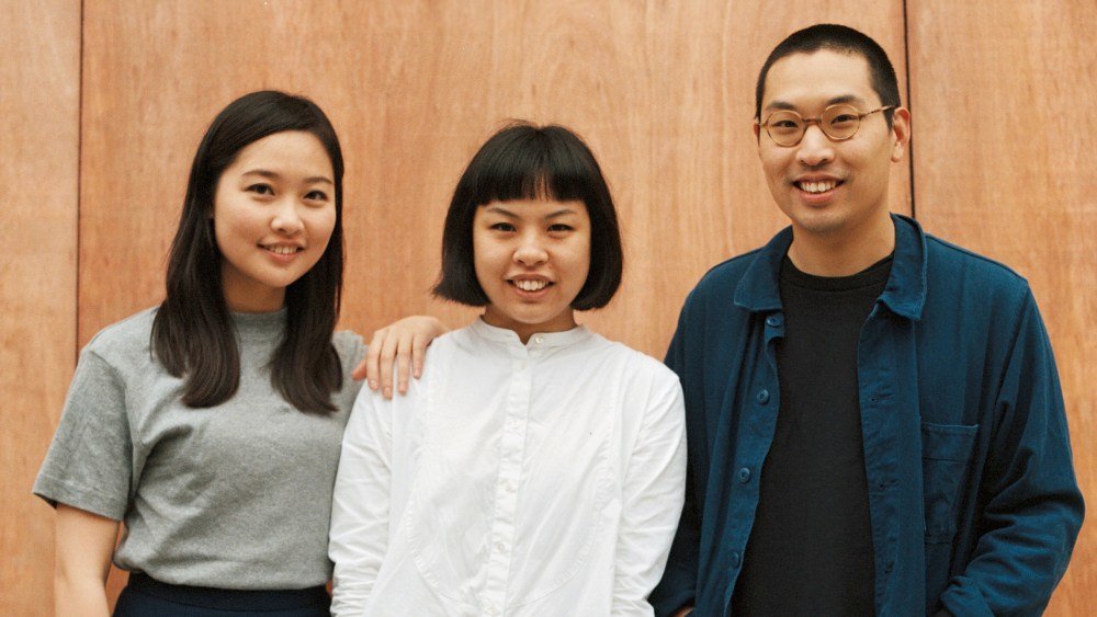 Founders of Bao: Erchen Chang, Shing Tat Chung, and Wai Ting Chung.