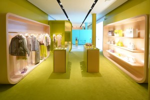 Inside Fendi’s Pop Up in SoHo.