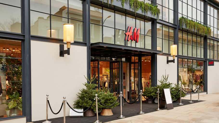 An H&M store in London.