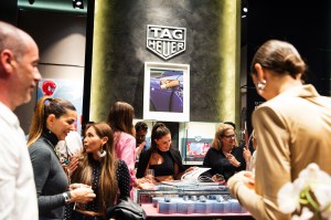 Guests attend the TAG Heuer x RIOCAM party.