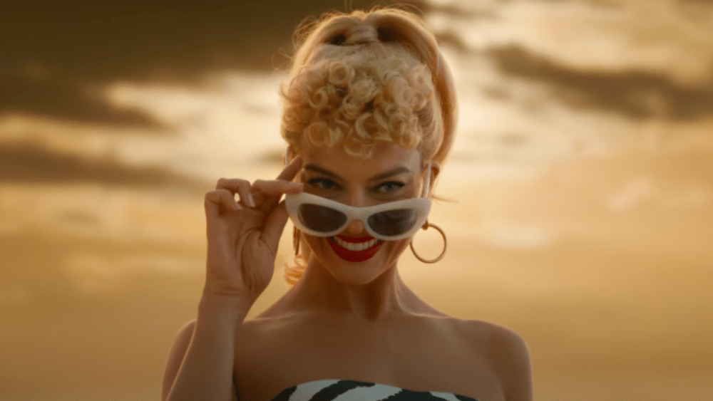 A still from the trailer of the upcoming "Barbie" move, which stars Margot Robbie as the beloved character. It debuts in theaters summer 2023.