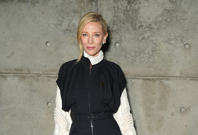 BEVERLY HILLS, CALIFORNIA - JANUARY 06: Cate Blanchett attends Louis Vuitton and W Magazine's awards season dinner on January 06, 2023 in Beverly Hills, California. (Photo by Kevin Mazur/Getty Images for W Magazine)