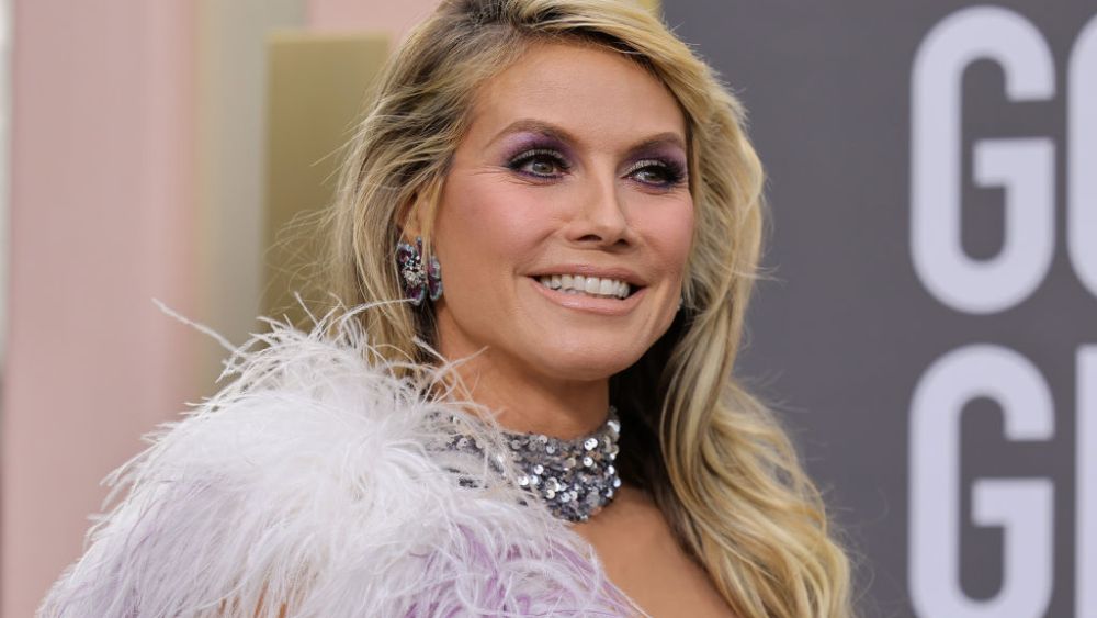 Heidi Klum at the 80th Annual Golden Globe Awards on Jan. 10 in Beverly Hills.