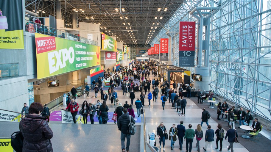 The NRF Big Show trade show floor on Jan. 15, 2023 in New York City.