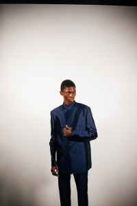 Backstage at Givenchy Men's Fall 2023