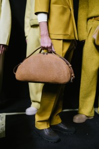 Backstage at Zegna Men's Fall 2023