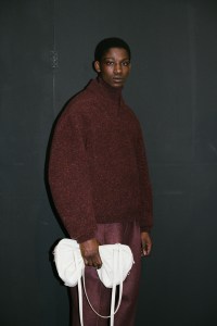 Backstage at Zegna Men's Fall 2023