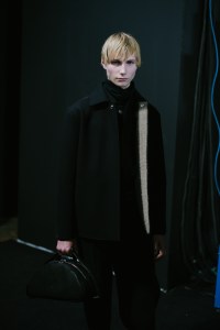 Backstage at Zegna Men's Fall 2023