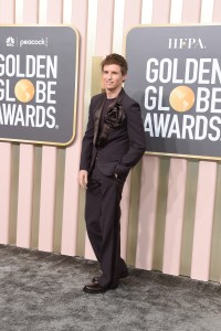 Eddie Redmayne at the 80th Annual Golden Globe Awards held at The Beverly Hilton on January 10, 2023 in Beverly Hills, California.