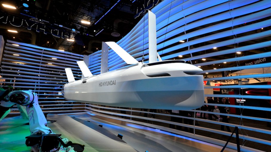 HD Hyundai revealed its Ocean Transformation strategy at CES 2023