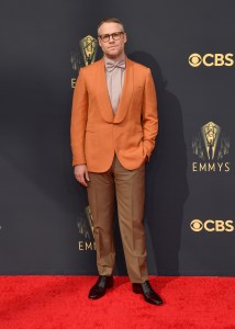 Seth Rogen at the 73rd Primetime Emmy Awards held at L.A. Live on September 19, 2021.