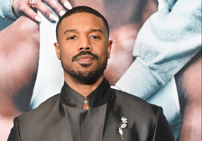 Michael B. Jordan at the premiere of "Creed III" held at TCL Chinese Theater on February 27, 2023 in Los Angeles, California.