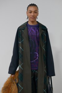 Backstage at Burberry RTW Fall 2023