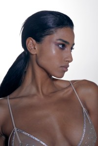 Backstage at Nensi Dojaka RTW Fall 2023