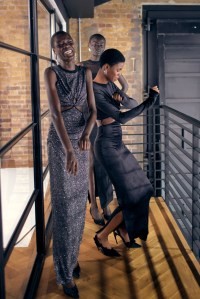Backstage at Nensi Dojaka RTW Fall 2023