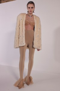 Backstage at Nensi Dojaka RTW Fall 2023
