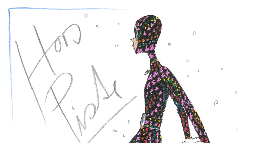 "Hors Piste" “In a rustic-futuristic chalet, perched at the top of the snowy peaks, the neo-folkloric and disco-revival ambiences of a cheerful season are interspersed with sporting touches...” — Georg Lux, creative director of Leonard.