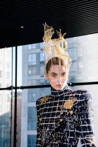Backstage at Thom Browne RTW Fall 2023