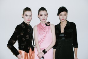 Backstage at Giorgio Armani RTW Fall 2023