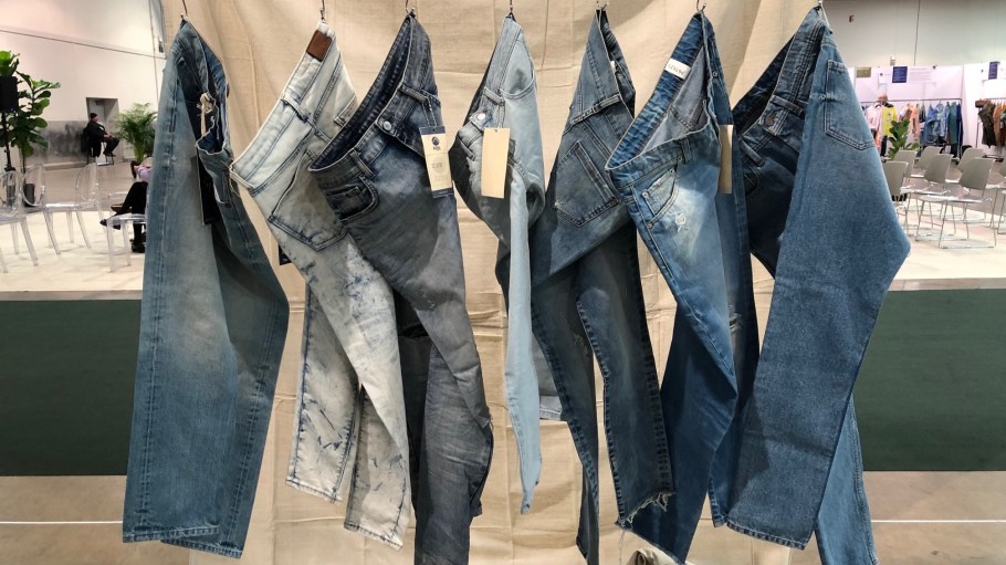 Denim's use of water and potassium permanganate were topics of conversation at Sourcing at Magic.