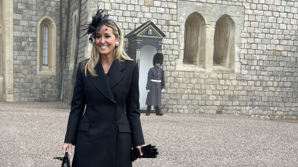 Marigay McKee at Windsor Castle