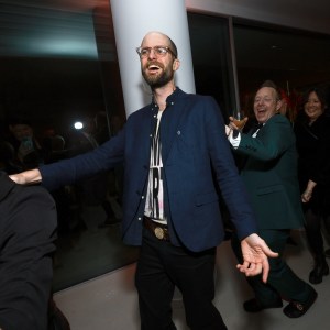 BEVERLY HILLS, CALIFORNIA - MARCH 10: Daniel Scheinert is seen as Vanity Fair and Richard Mille host a private cocktail party honoring A24's "Everything Everywhere All at Once" in Los Angeles at Mandarin Oriental Residences Beverly Hills on March 10, 2023 in Beverly Hills, California. (Photo by Matt Winkelmeyer/Getty Images for Vanity Fair)