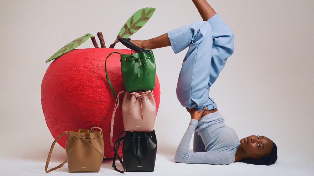 Mansur Gavriel dropped its apple leather bag.