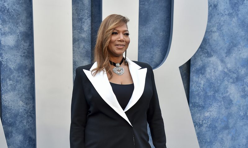 Queen Latifah at the 2023 Vanity Fair Oscar Party on March 12 in Beverly Hills.