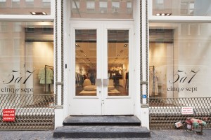Inside the new Cinq a Sept store in SoHo.