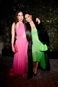 Scout LaRue Willis and Demi Moore