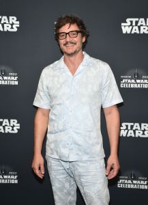 ANAHEIM, CALIFORNIA - MAY 28: Pedro Pascal attends the panel for “The Mandalorian” series at Star Wars Celebration in Anaheim, California on May 28, 2022. (Photo by Alberto E. Rodriguez/Getty Images for Disney)