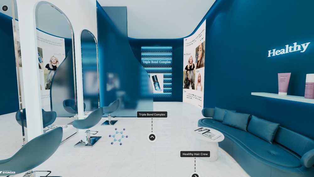 Living Proof's virtual salon.