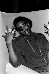 Rapper Slick Rick, 1989.