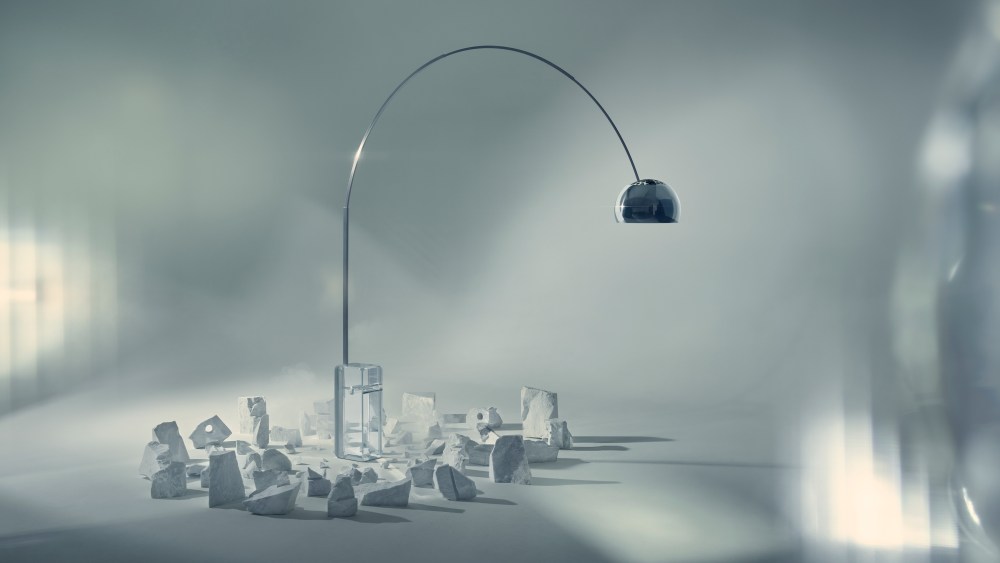 Flos Arco lamp.