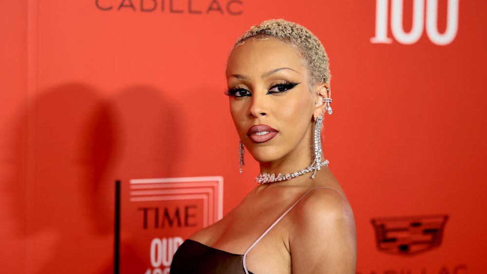 NEW YORK, NEW YORK - APRIL 26: Doja Cat attends the 2023 TIME100 Gala at Jazz at Lincoln Center on April 26, 2023 in New York City. (Photo by Dimitrios Kambouris/Getty Images for TIME)
