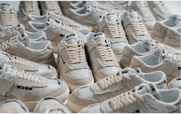 MSGM's FG1 low-top sneakers.