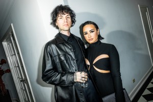 Jordan Lutes and Demi Lovato